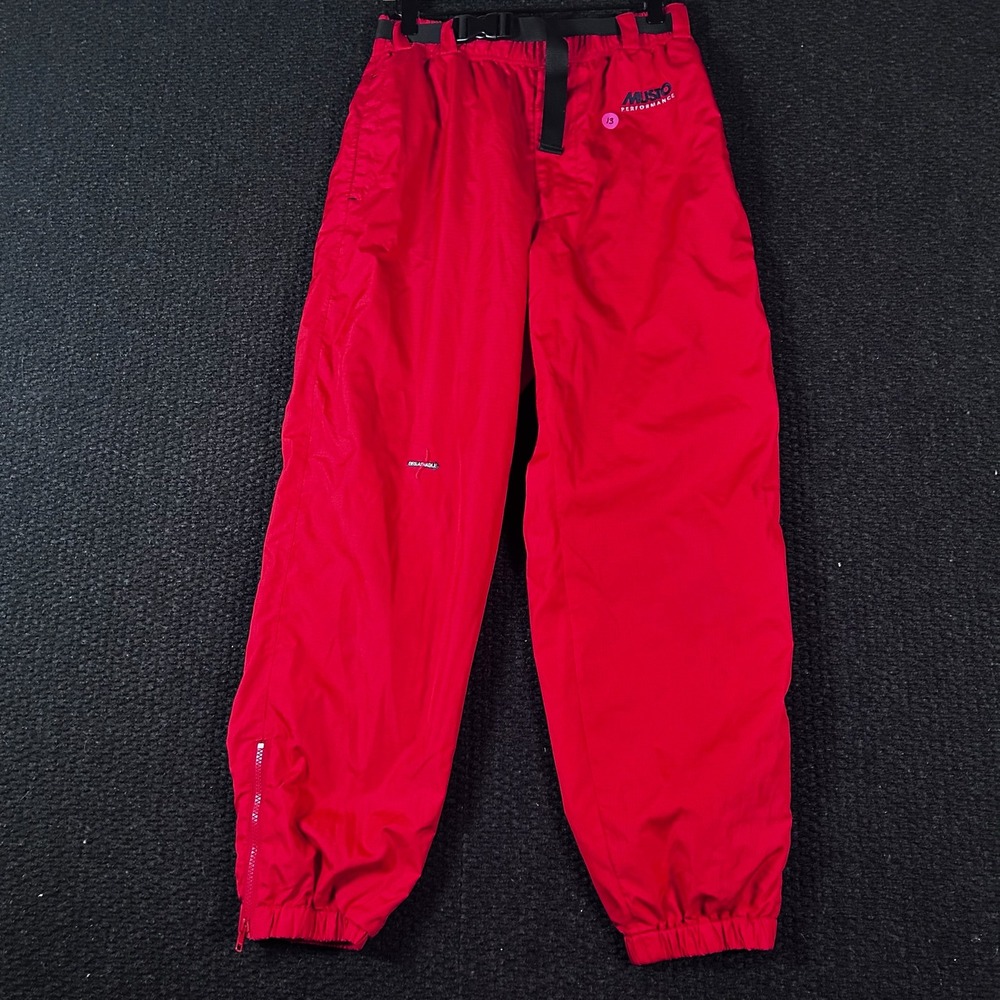 MUSTO Performance Red Ski Snowboard Pants Waterproof Breathable Size‎ Small
